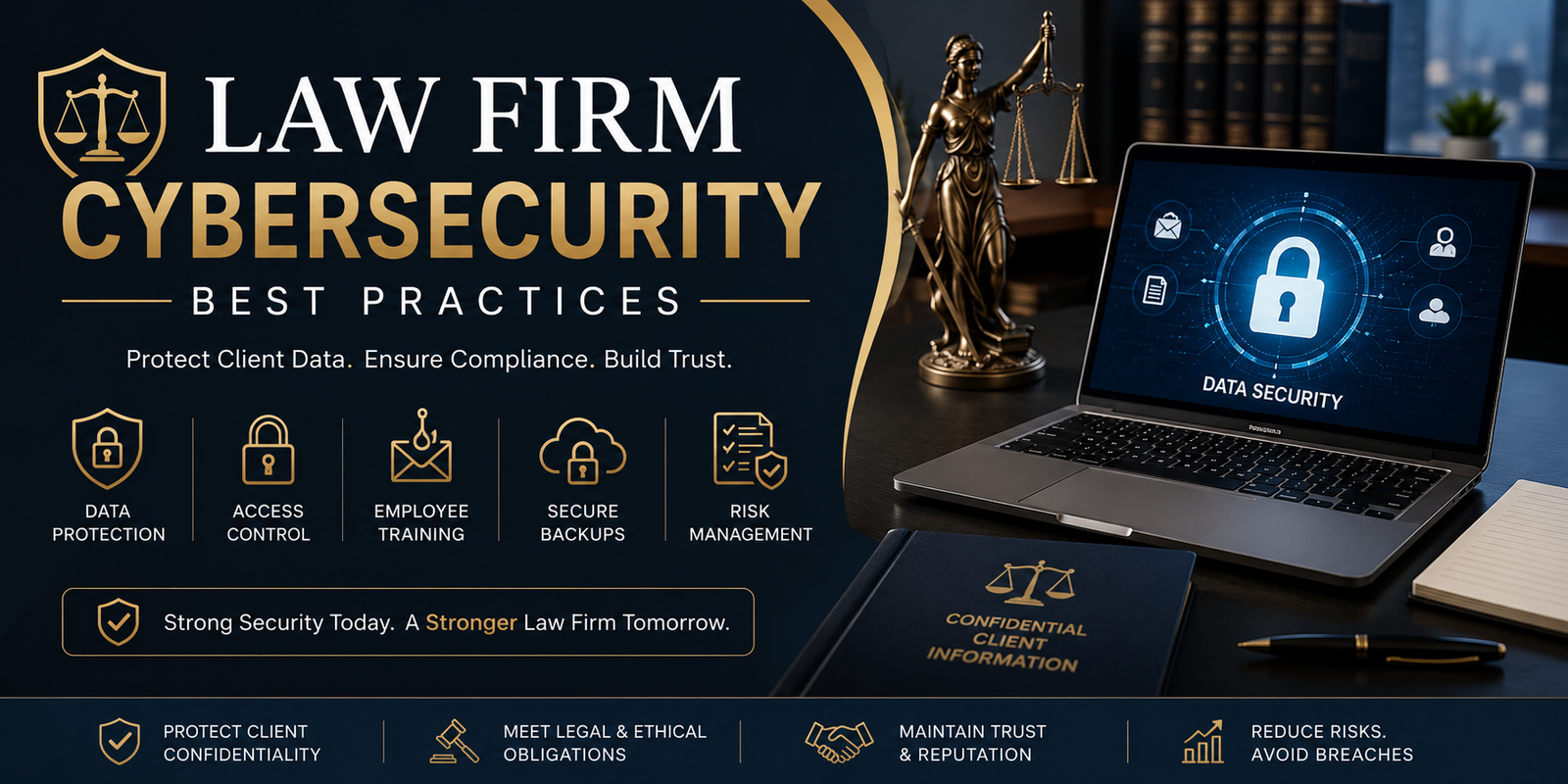 Law Firm Cybersecurity Best Practices: Complete Guide to Protect Client Data